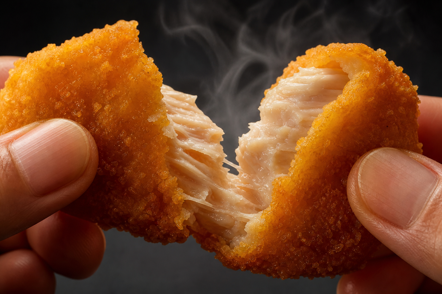 Spicy nugget close-up